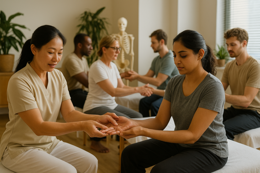 भारत में थाई हाथ मालिश की शिक्षा 