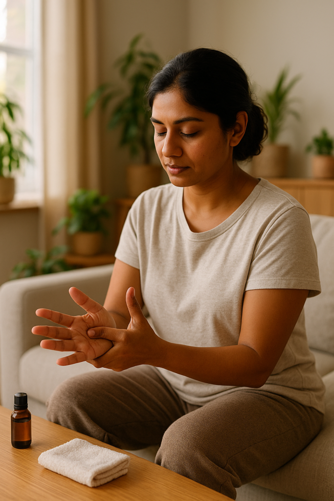 खुद को थाई हाथ मालिश कैसे दें