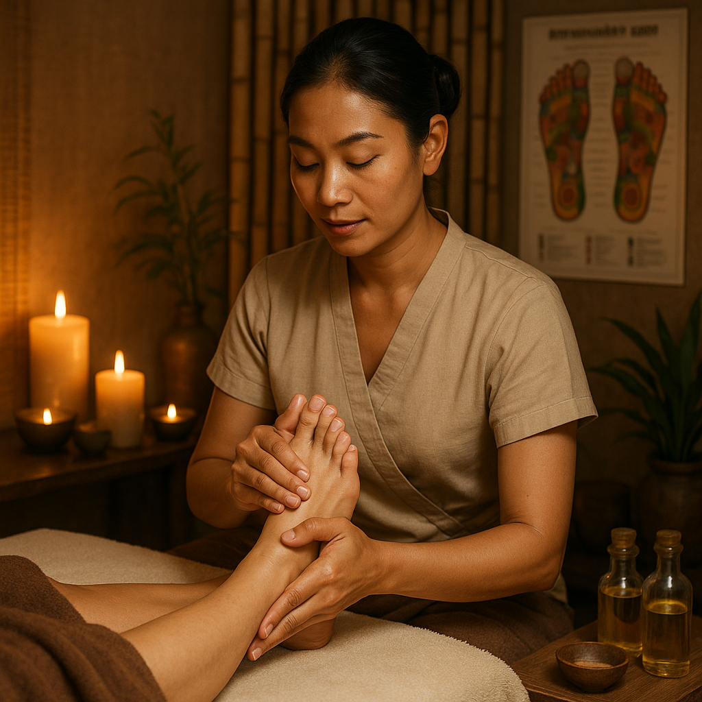 थाई फुट मसाज 